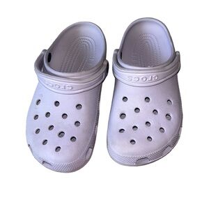 Lilac purple crocs